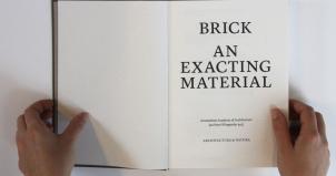 Brick An exacting material - Jan Peter Wingender (foto Steenhandel Gelsing)