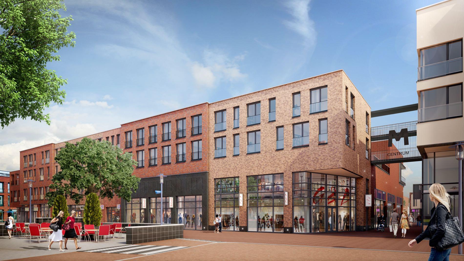 Appartementen en Winkels Mercurius, Assen - RPHS+ 1a