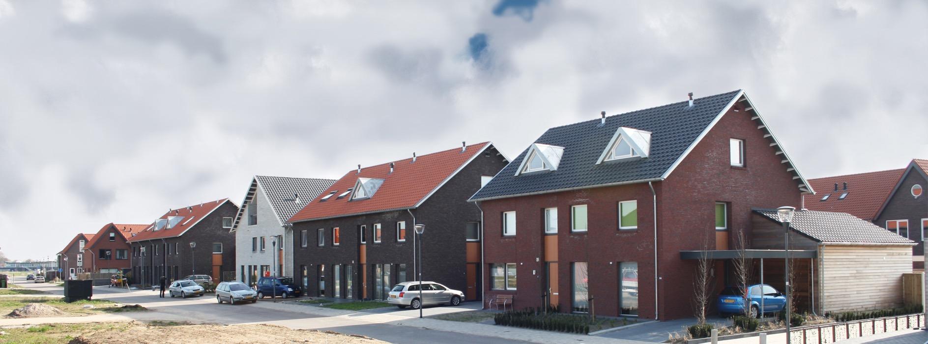 Woningen Waalsprong het Nijland, Oosterhout bij Nijmegen - Van Hontem Architecten 1b