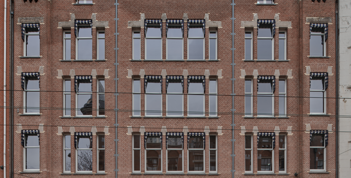 Restauratie gevel Raadhuisstraat Amsterdam
